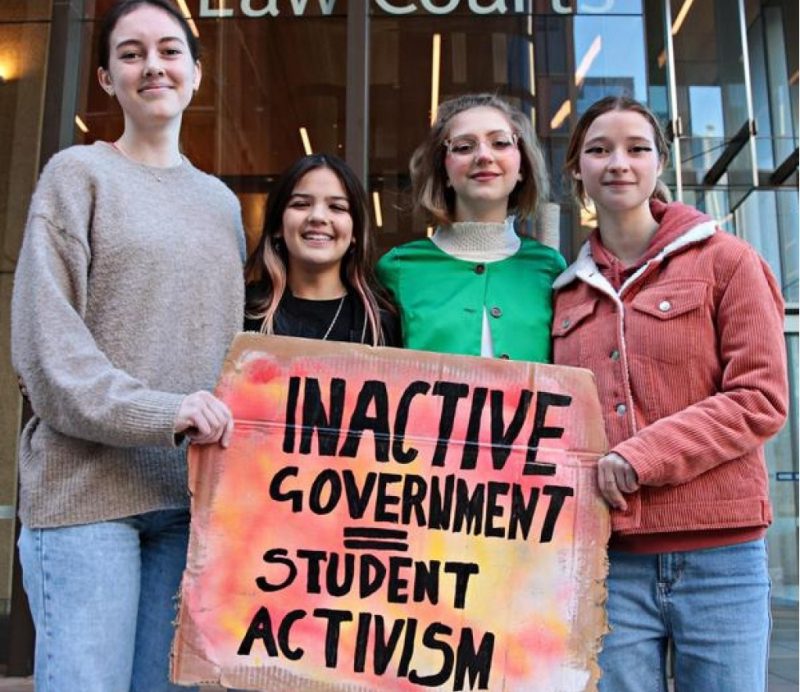 澳洲青少年告部長   為氣候而戰