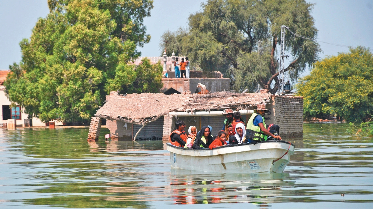 巴基斯坦世紀洪災 淹沒33%國土