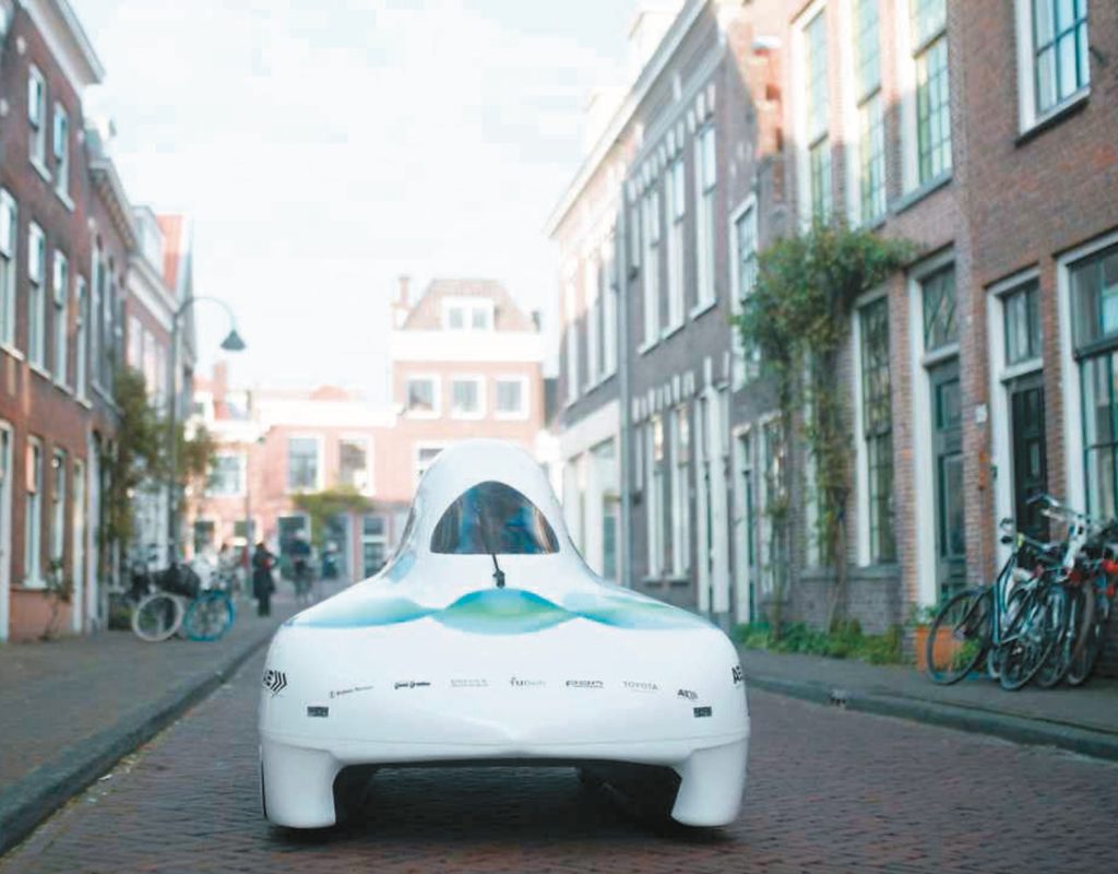 荷蘭最高效能氫能車將挑戰世界紀錄。圖／innovationorigins.