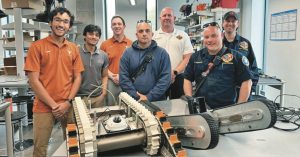 消防機器人 可偵測火勢